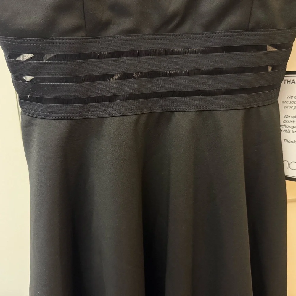 City Studio Black Backless Dress - Picture 4 of 5